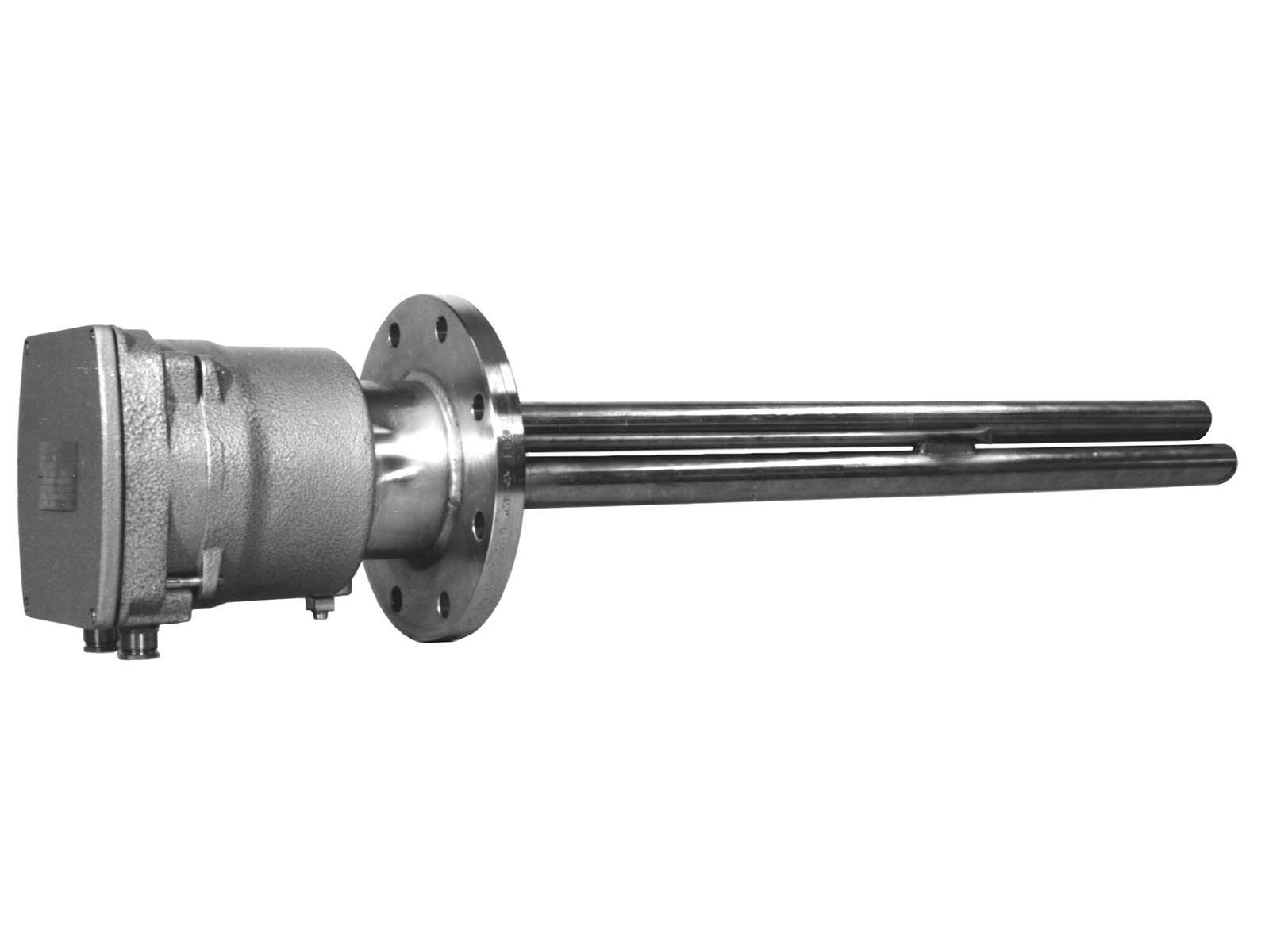 Flanschheizkörper in Patronenform Typ DHF..B.. 